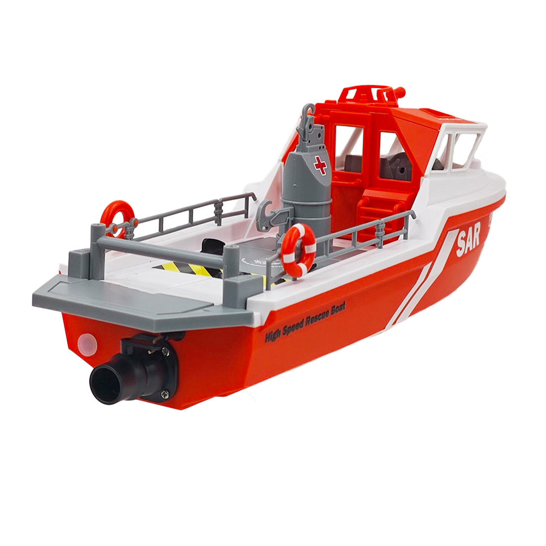 1/32 Scale RC High Speed Rescue Boat Model RTR 0694 2.4G 8KM/H - stirlingkit