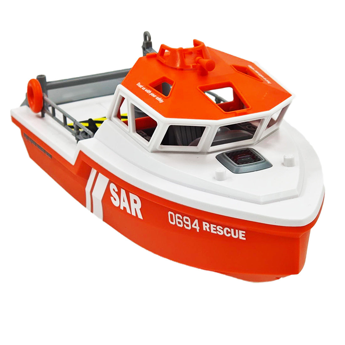 1/32 Scale RC High Speed Rescue Boat Model RTR 0694 2.4G 8KM/H - stirlingkit