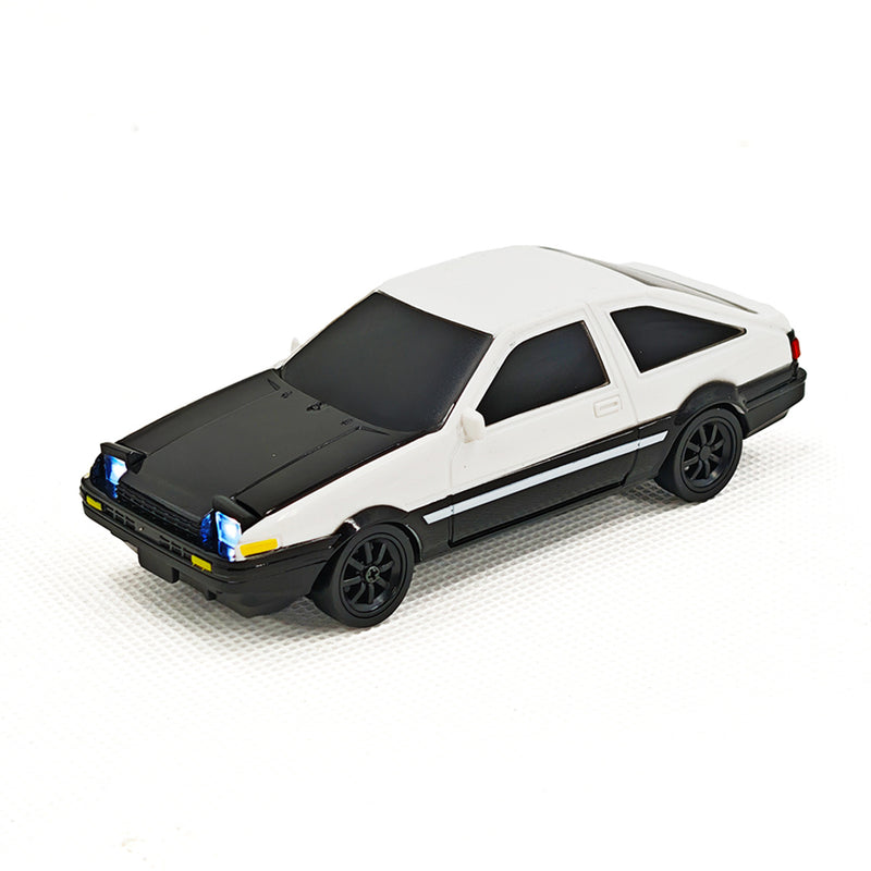 1/43 Scale Mini RC Car 2.4G Full-Proportional LED Remote Control 4WD Drift Racing Car - stirlingkit