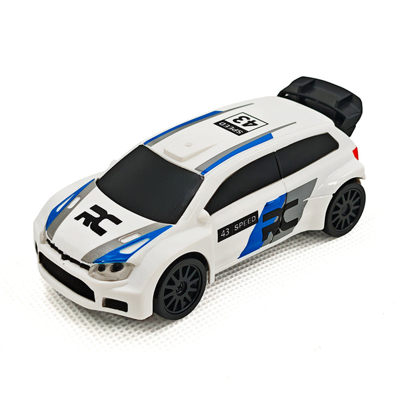 1/43 Scale Mini RC Car 2.4G Full-Proportional LED Remote Control 4WD Drift Racing Car - stirlingkit