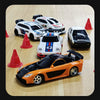 1/43 Scale Mini RC Car 2.4G Full-Proportional LED Remote Control 4WD Drift Racing Car - stirlingkit