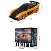 1/43 Scale Mini RC Car 2.4G Full-Proportional LED Remote Control 4WD Drift Racing Car - stirlingkit