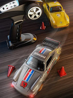 1/43 Scale Full Proportional Alloy 911 Drift RC Racing Car RTR Gyroscope 2.4G 4WD - stirlingkit