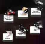 1/43 Scale Full Proportional Alloy 911 Drift RC Racing Car RTR Gyroscope 2.4G 4WD - stirlingkit