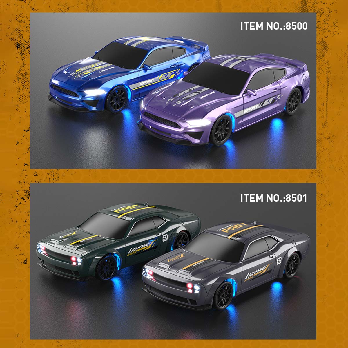 1/43 Scale RC Drift Car 2.4G Full-Proportional Mini RTR Racing Super Car Toys for Kids