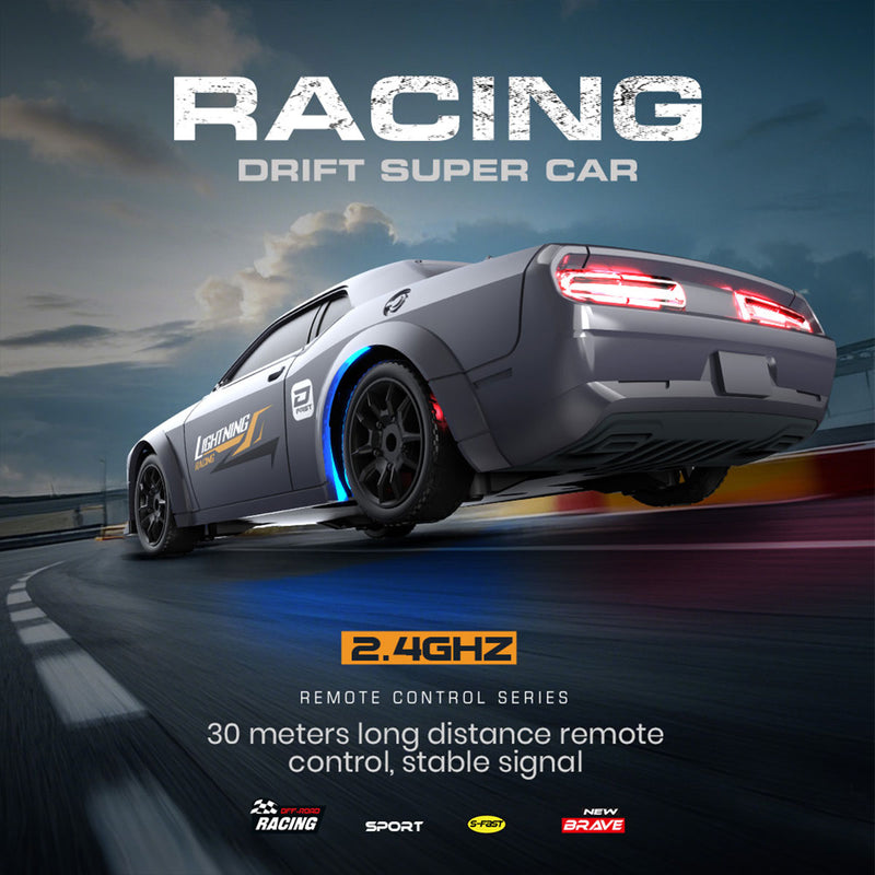 1/43 Scale RC Drift Car 2.4G Full-Proportional Mini RTR Racing Super Car Toys for Kids - stirlingkit