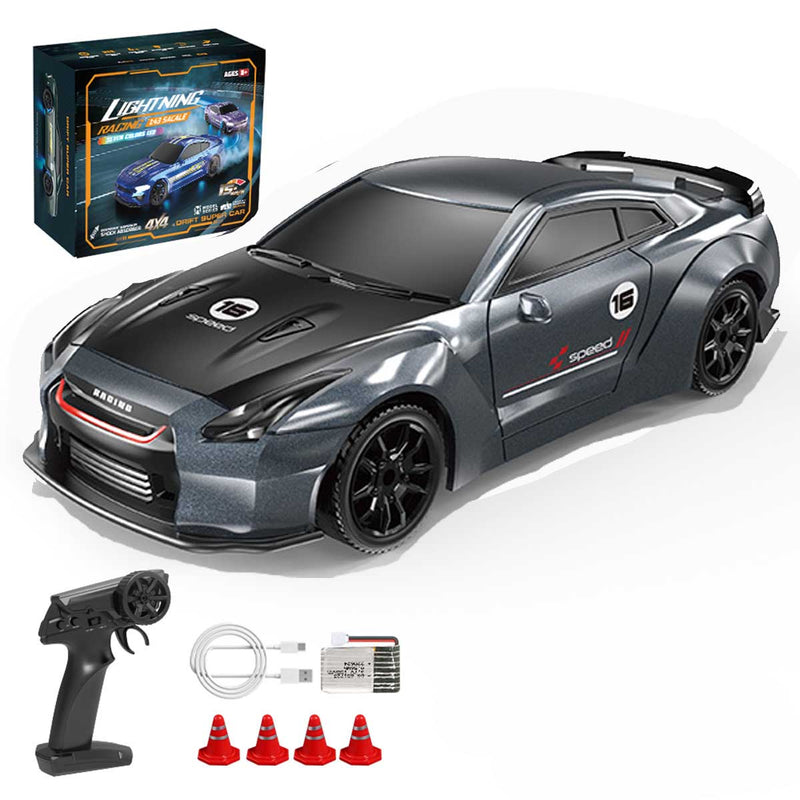 1/43 Scale RC Drift Car 2.4G Full-Proportional Mini RTR Racing Super Car Toys for Kids - stirlingkit