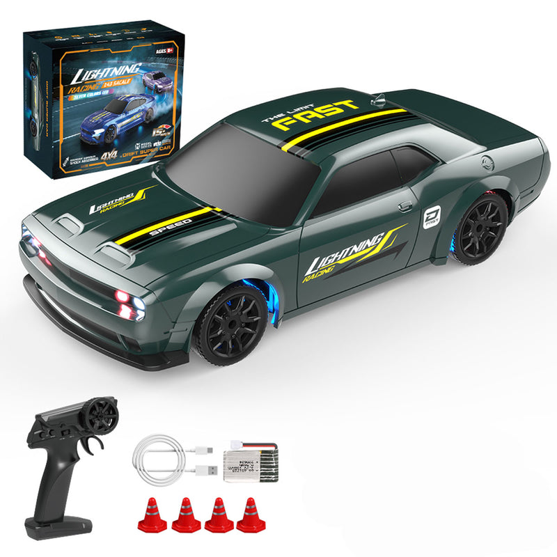 1/43 Scale RC Drift Car 2.4G Full-Proportional Mini RTR Racing Super Car Toys for Kids - stirlingkit