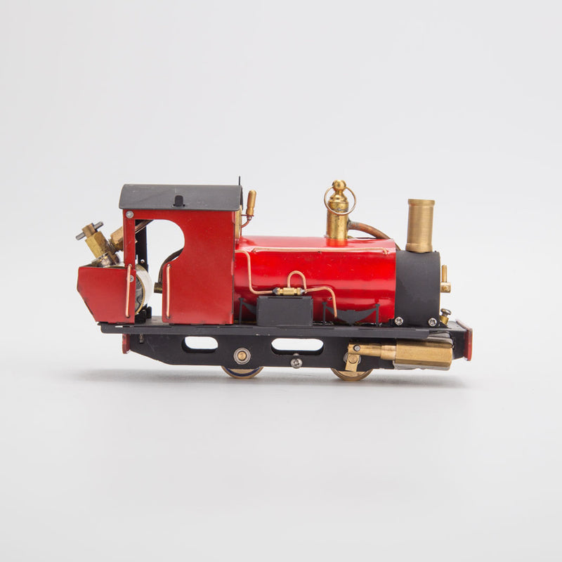 1/50 HO Scale Live Steam Locomotive Model with Oscillating Steam Engine - stirlingkit