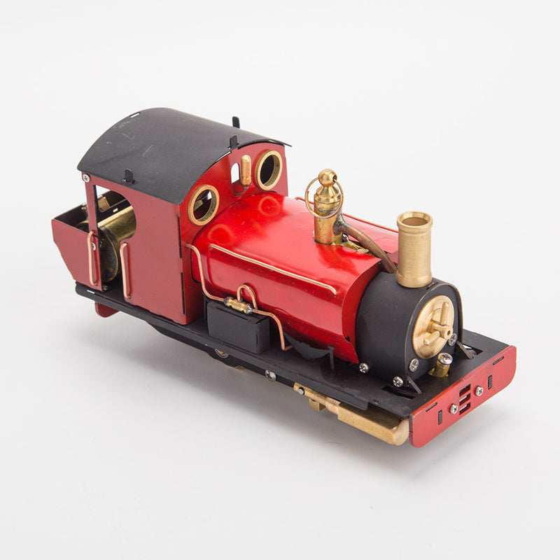 1/50 HO Scale Live Steam Locomotive Model with Oscillating Steam Engine - stirlingkit