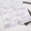 1/50 HO Scale Live Steam Locomotive Model with Oscillating Steam Engine - stirlingkit
