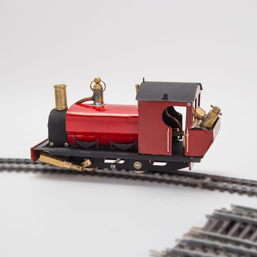 1/50 HO Scale Live Steam Locomotive Model with Oscillating Steam Engine - stirlingkit