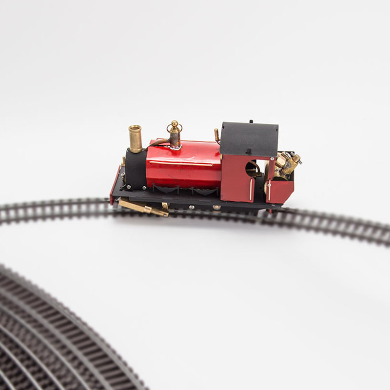 1/50 HO Scale Live Steam Locomotive Model with Oscillating Steam Engine - stirlingkit
