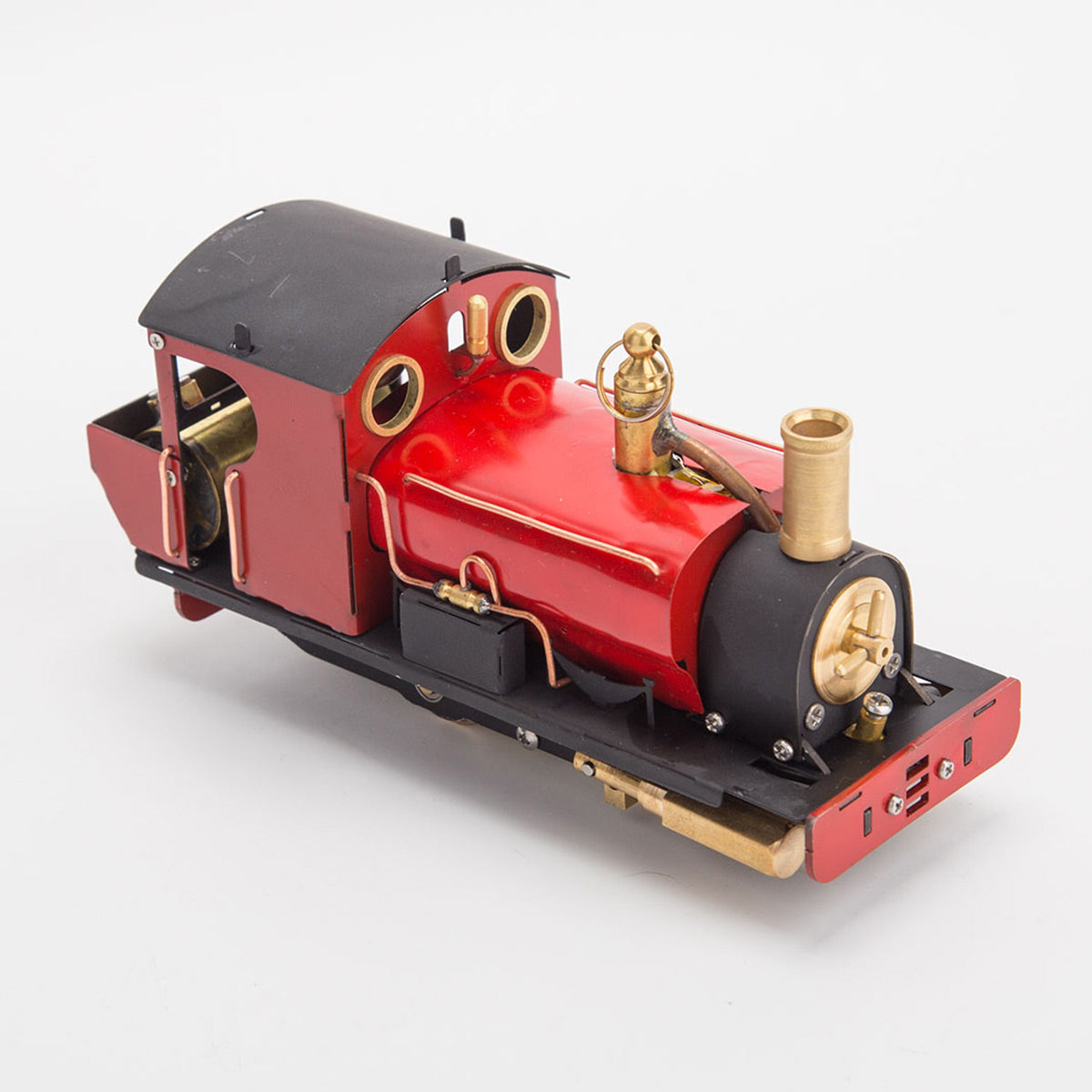 1/50 HO Scale Live Steam Locomotive Model with Oscillating Steam Engine - stirlingkit