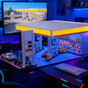 1/64 Scale Gas Station Diorama Model without Vehicles & Mini Figures