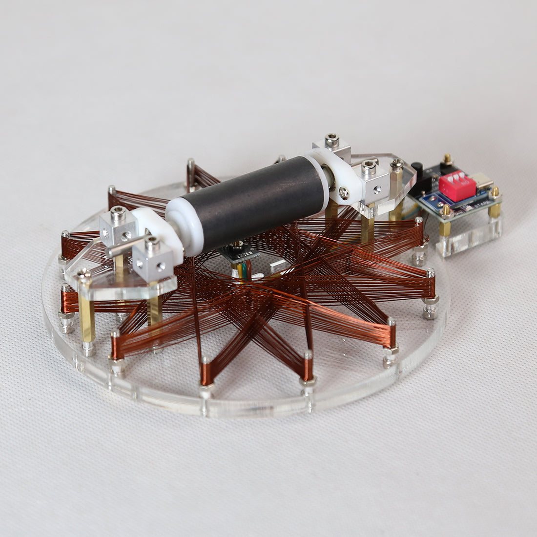 12-Point Star Coil Pulsed Motor Model Stark / Bedini Motor - stirlingkit