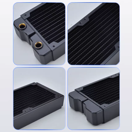 Cison Engine Radiator 120 High-efficiency Pure-Copper Water Radiator 40mm For Engine Model ...