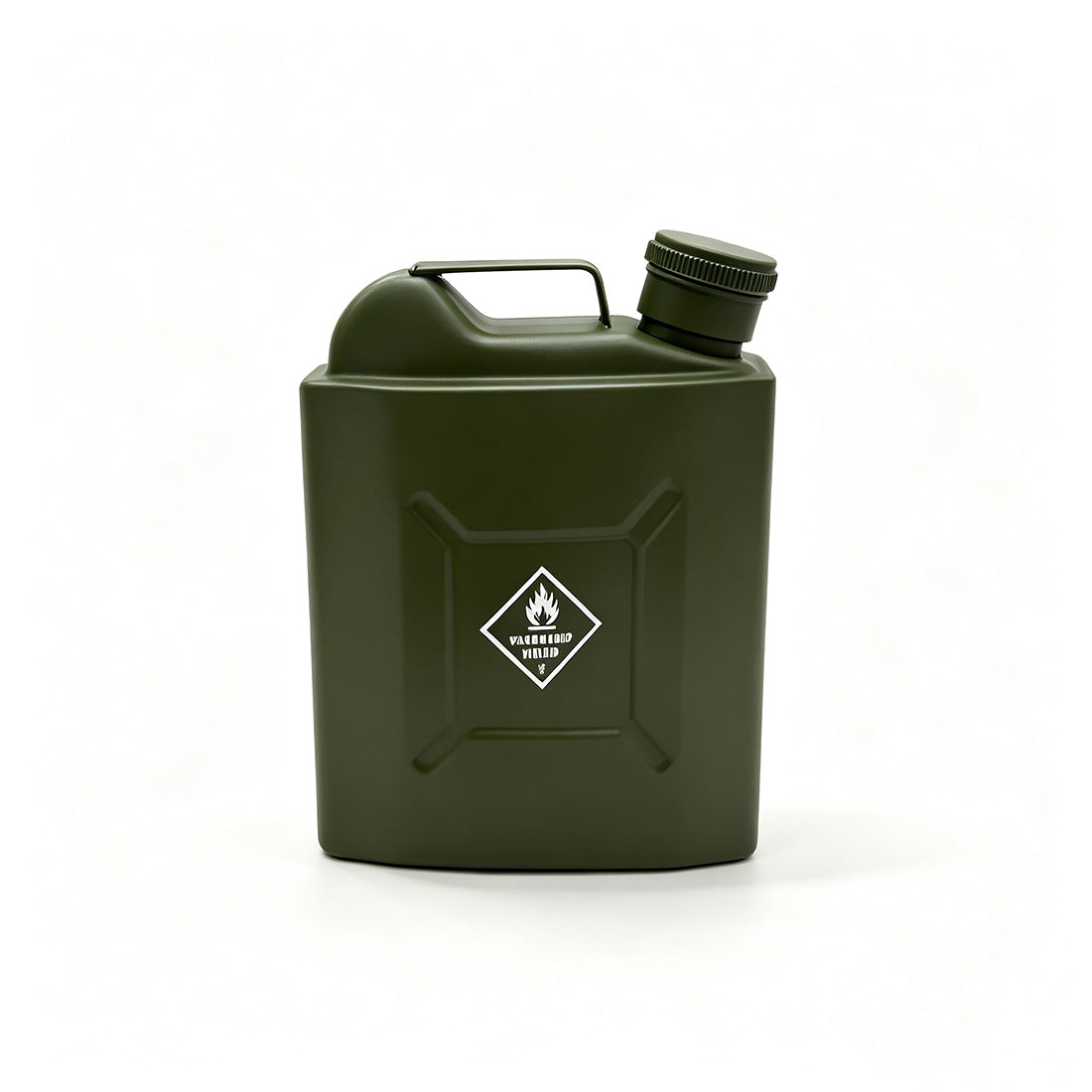 150ml Mini Jerry Can Metal Fuel Tank - Stainless Steel Scale Miniature Gas Can for RC Models & Micro Engine - stirlingkit