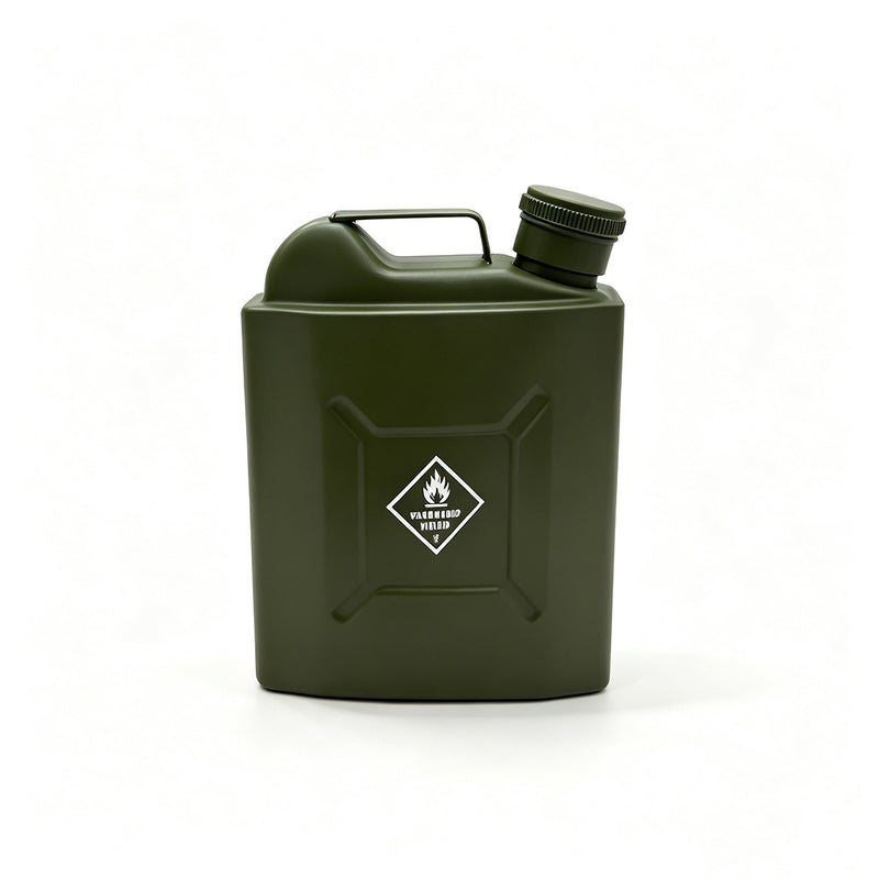 150ml Mini Jerry Can Metal Fuel Tank - Stainless Steel Scale Miniature ...