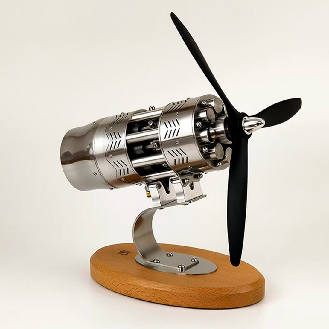 16 Cylinder Swashplate Stirling Engine Model Aircraft Engine Mechanical ...