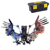 1800+PCS Cyberpunk DIY 3D Metal Gyrfalcon Eagle Model Kits - stirlingkit
