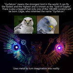 1800+PCS Cyberpunk DIY 3D Metal Gyrfalcon Eagle Model Kits - stirlingkit