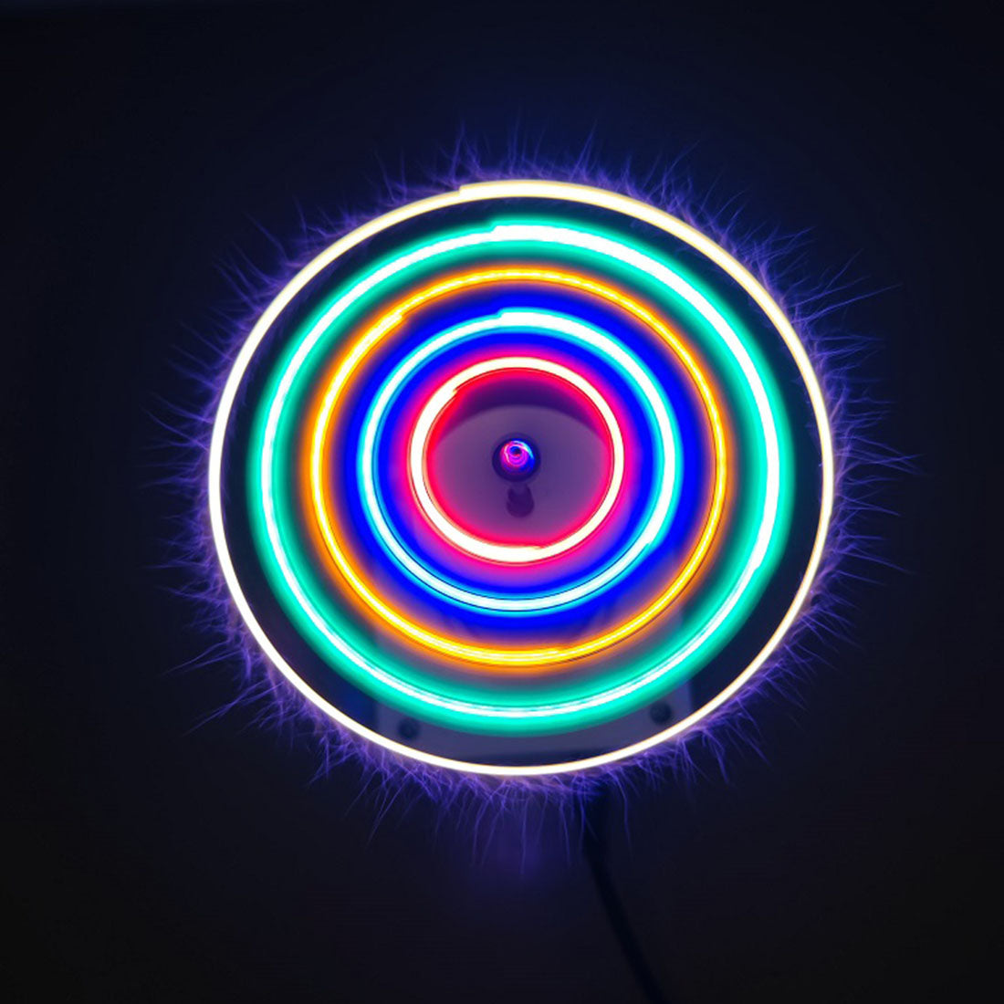 18cm PLLSSTC Tesla Coil Spaced Lighting Experimental for Physical Class - stirlingkit