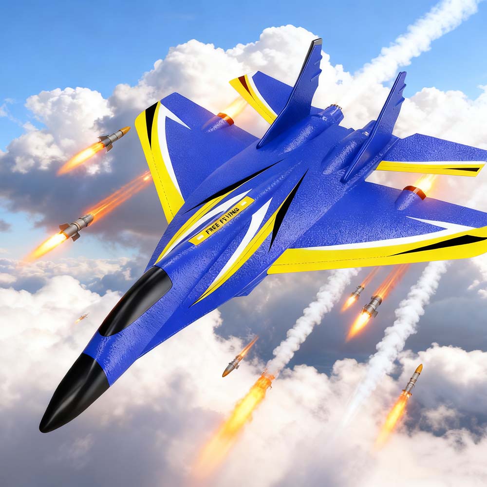 2.4G 2CH Mini EPP Foam Kids Fixed-Wing RC Airplane Model RTF with 21cm Wingspan - stirlingkit