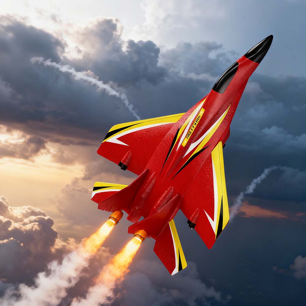 2.4G 2CH Mini EPP Foam Kids Fixed-Wing RC Airplane Model RTF with 21cm Wingspan - stirlingkit