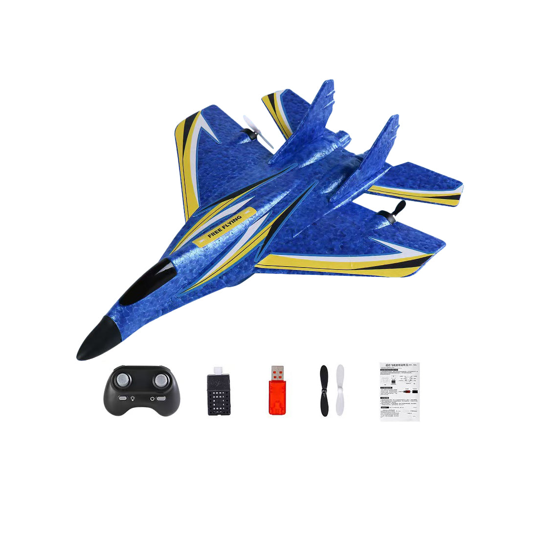 2.4G 2CH Mini EPP Foam Kids Fixed-Wing RC Airplane Model RTF with 21cm Wingspan - stirlingkit