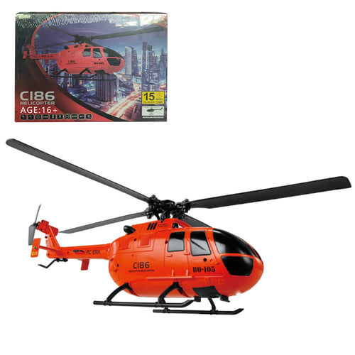 2.4G 4CH BO105 Armed RC Helicopter Military Aircraft Model - RTF Version - stirlingkit