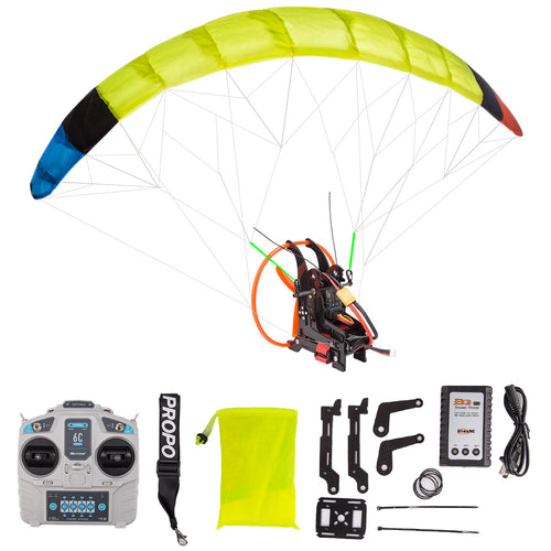 2.4G Budget Friendly Mini RC Paraglider Model for Beginner High-Altitude Stunt Flight Glider Toy RTF - stirlingkit