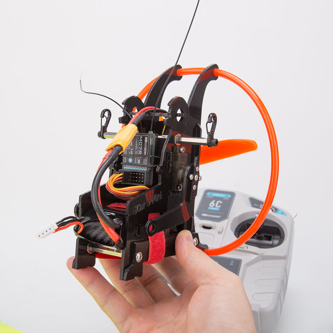 2.4G Budget Friendly Mini RC Paraglider Model for Beginner High-Altitude Stunt Flight Glider Toy RTF - stirlingkit