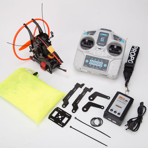 2.4G Budget Friendly Mini RC Paraglider Model for Beginner High-Altitude Stunt Flight Glider Toy RTF - stirlingkit