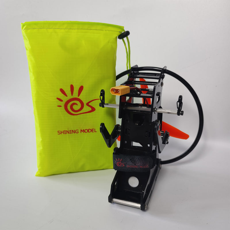 2.4G Para RC Glider Nylon Canopy Fabric Electric RC Stunt Paraglider Model RTF - stirlingkit