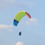 2.4G Para RC Glider Nylon Canopy Fabric Electric RC Stunt Paraglider Model RTF - stirlingkit