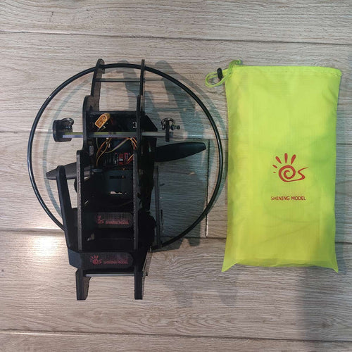 2.4G Para RC Glider Nylon Canopy Fabric Electric RC Stunt Paraglider Model RTF - stirlingkit