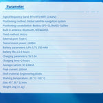2.4GHz Rechargeable FAA External Remote ID Module for Drones and Helicopters