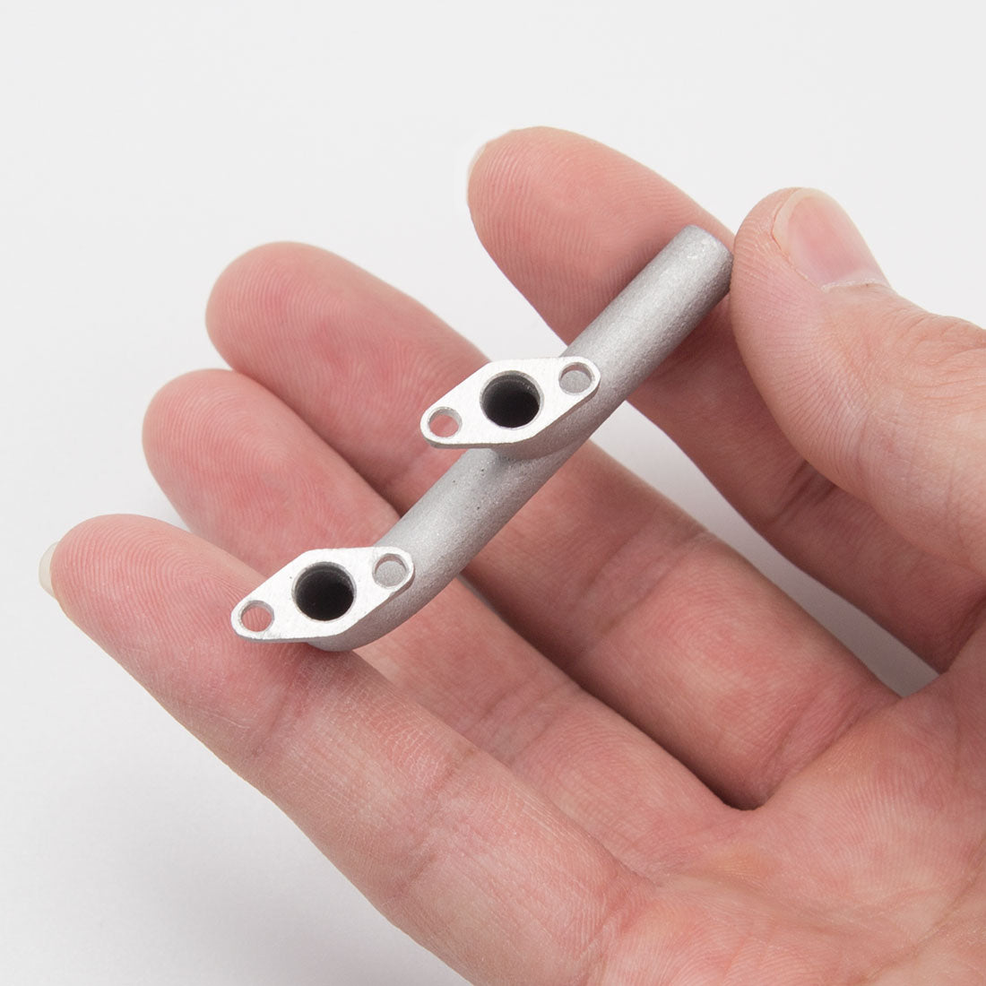 2-in-1 Upgraded Exhaust Pipe for SEMTO ST-NF2 Twin Cylinder Engine Model Kits - stirlingkit