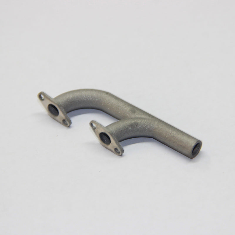 2-in-1 Upgraded Exhaust Pipe for SEMTO ST-NF2 Twin Cylinder Engine Model Kits - stirlingkit