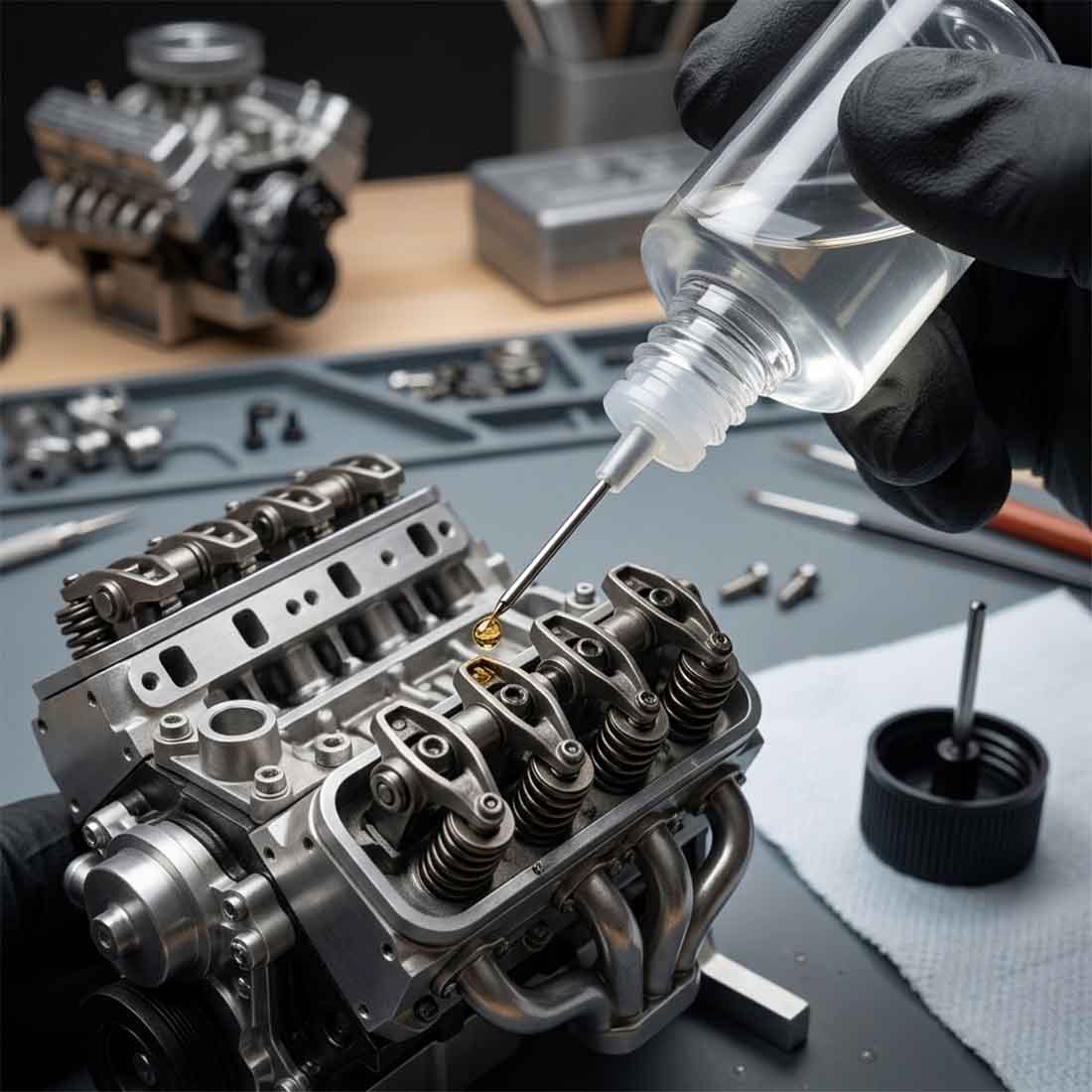 20ml Precision Needle Tip Bottle for Scale Engine Maintenance & After-Run Oil - stirlingkit