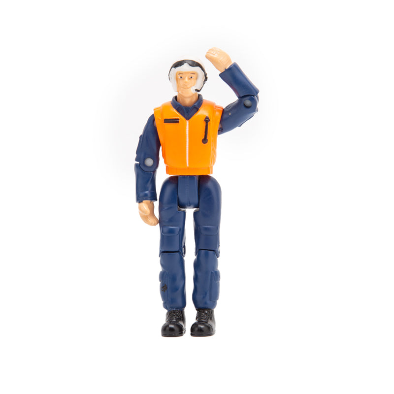 3.75″ Modern Jet RC Pilot Figure for 1/18 Scale RC Helicopter & JCZK 300C PRO - stirlingkit