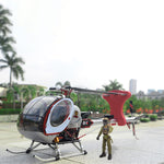 3.75″ Modern Jet RC Pilot Figure for 1/18 Scale RC Helicopter & JCZK 300C PRO - stirlingkit