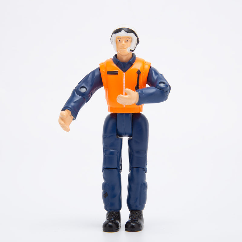3.75″ Modern Jet RC Pilot Figure for 1/18 Scale RC Helicopter & JCZK 300C PRO - stirlingkit