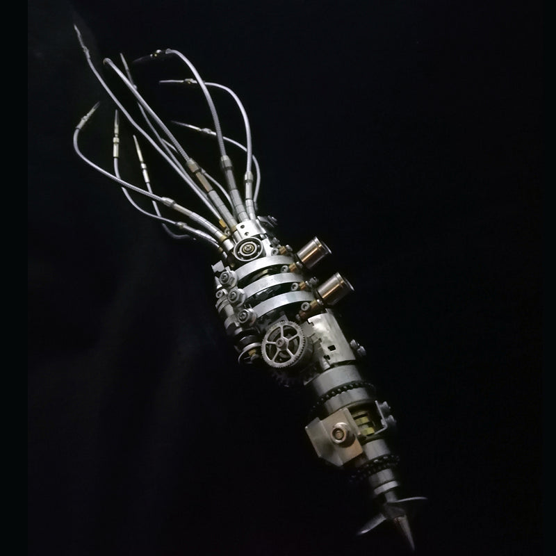 3D DIY Metal Deep-sea Squid Assembly Model Building Kits 295PCS+ - stirlingkit