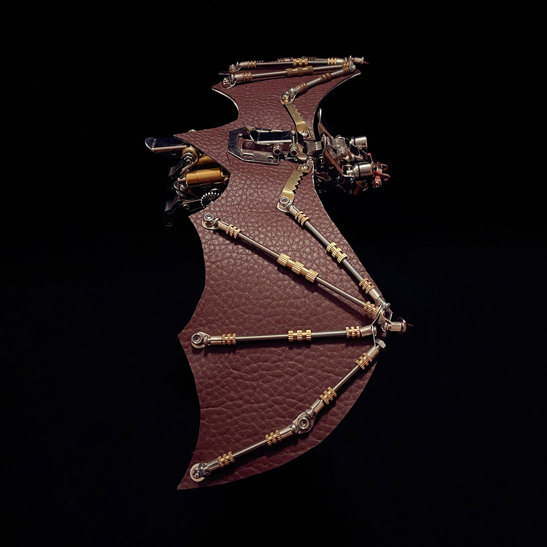 3D Mechanical LED Bat Steampunk Creepy Metal Model Kits - Stirlingkit