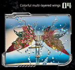 3D Metal Mechanical Kinetic Butterfly Assembly Model Building Kit with Transmission - stirlingkit