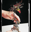3D Metal Mechanical Kinetic Butterfly Assembly Model Building Kit with Transmission - stirlingkit