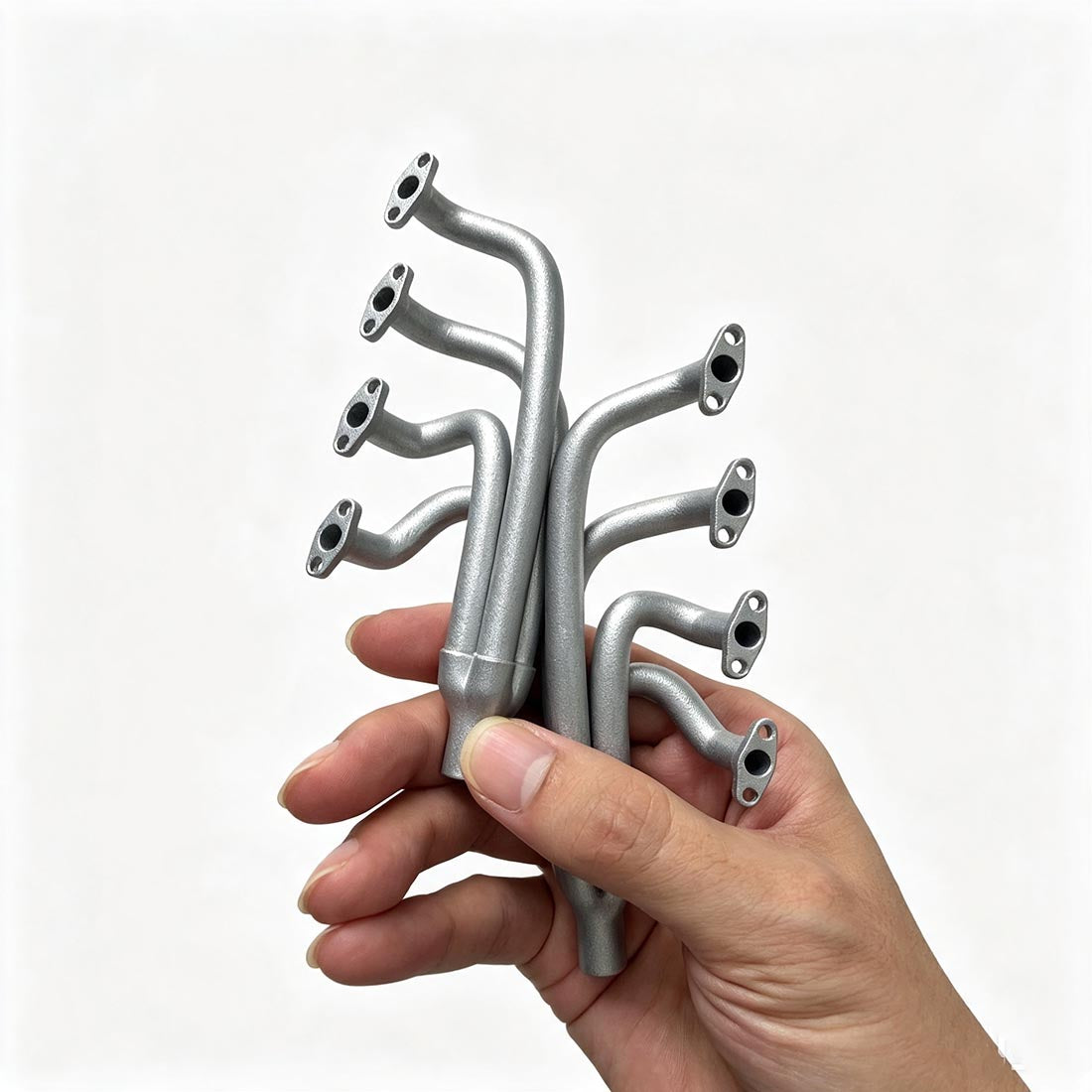 4-in-1 Exhaust Header Option Part for Toyan FS-V800BGC V8 Engine Model - stirlingkit