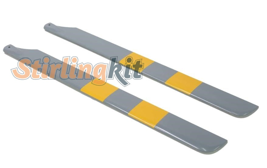 430MM Glass Fiber Blades FLISHRC FL500 Large Scale RC Helicopter Model - stirlingkit